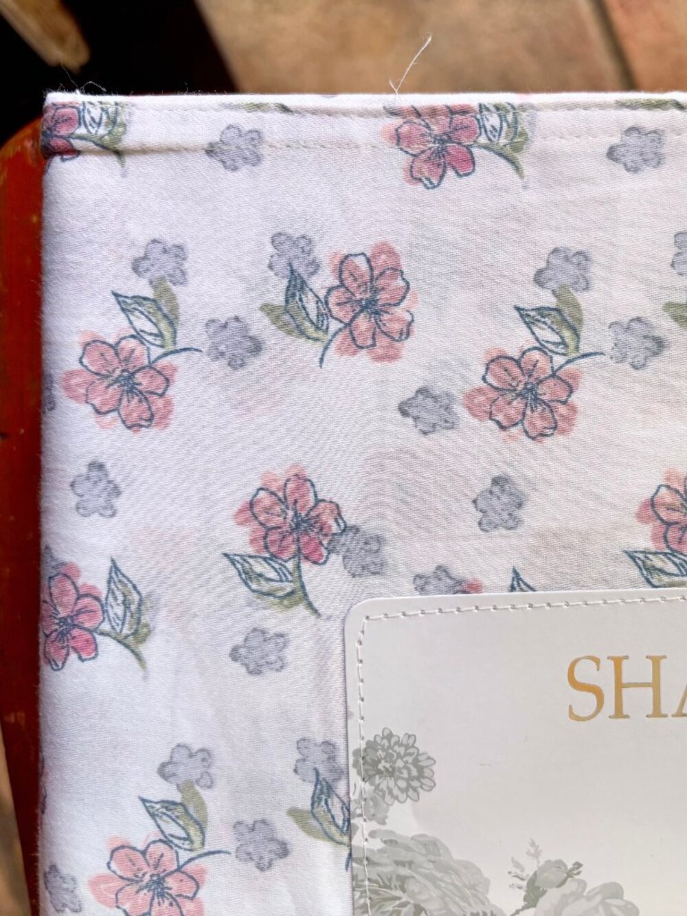 NEW Shabby Chic KING Small Floral All Cotton Sheet Set (soft purple rose color)